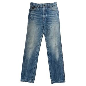 80s vintage faded Sergio Valente jeans mid rise distressed whiskered